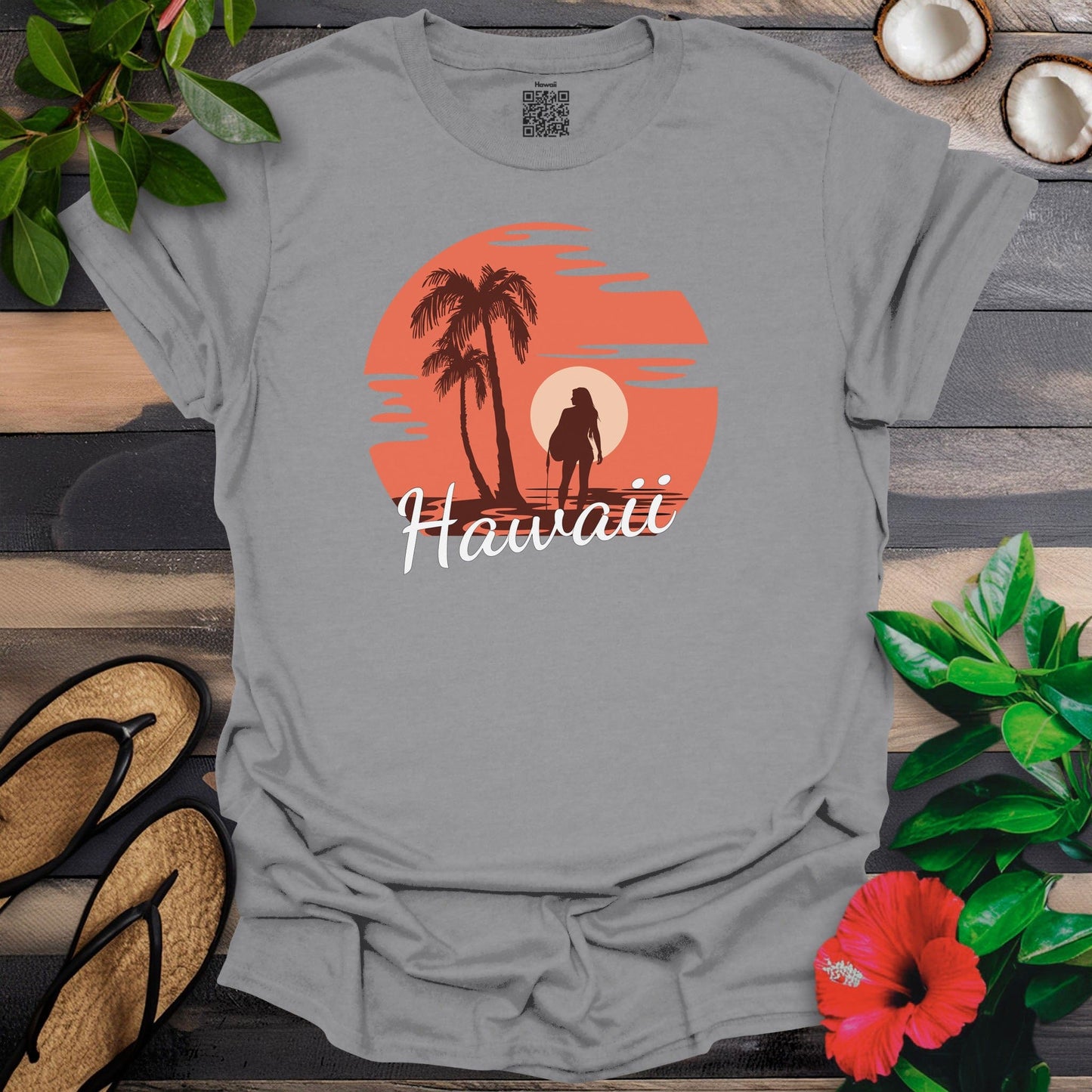 Hawaii Outlined T-Shirt