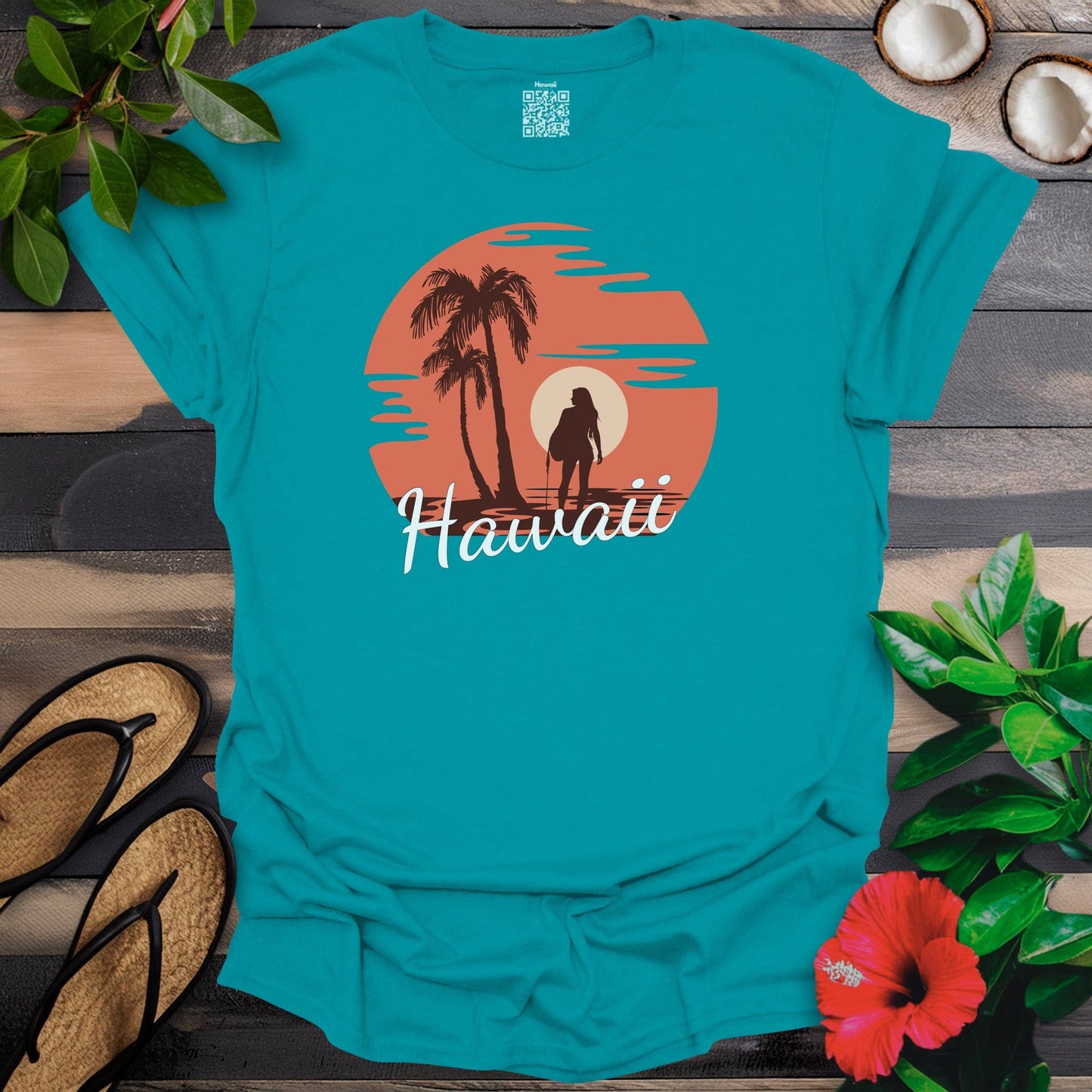 Hawaii Outlined T-Shirt