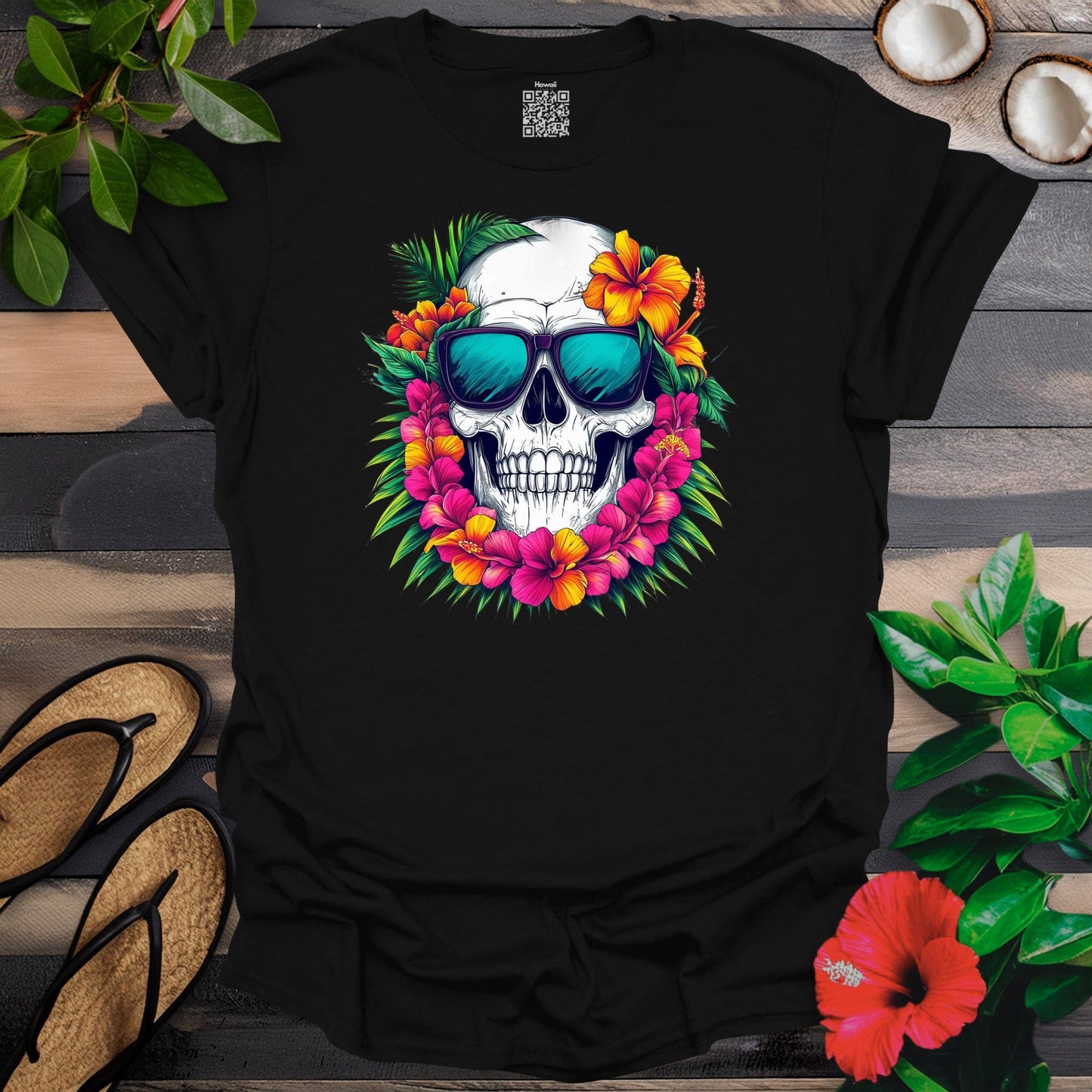 Lei Skull T-Shirt