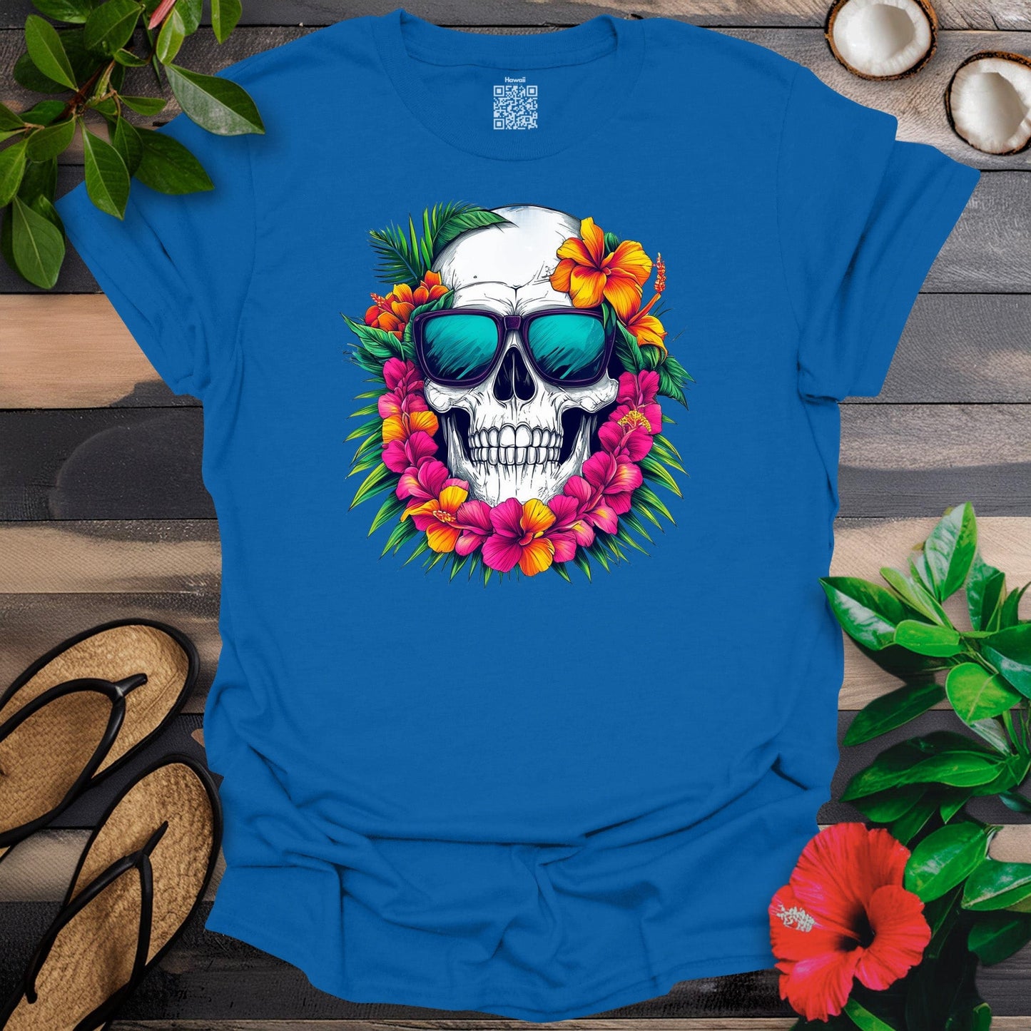 Lei Skull T-Shirt