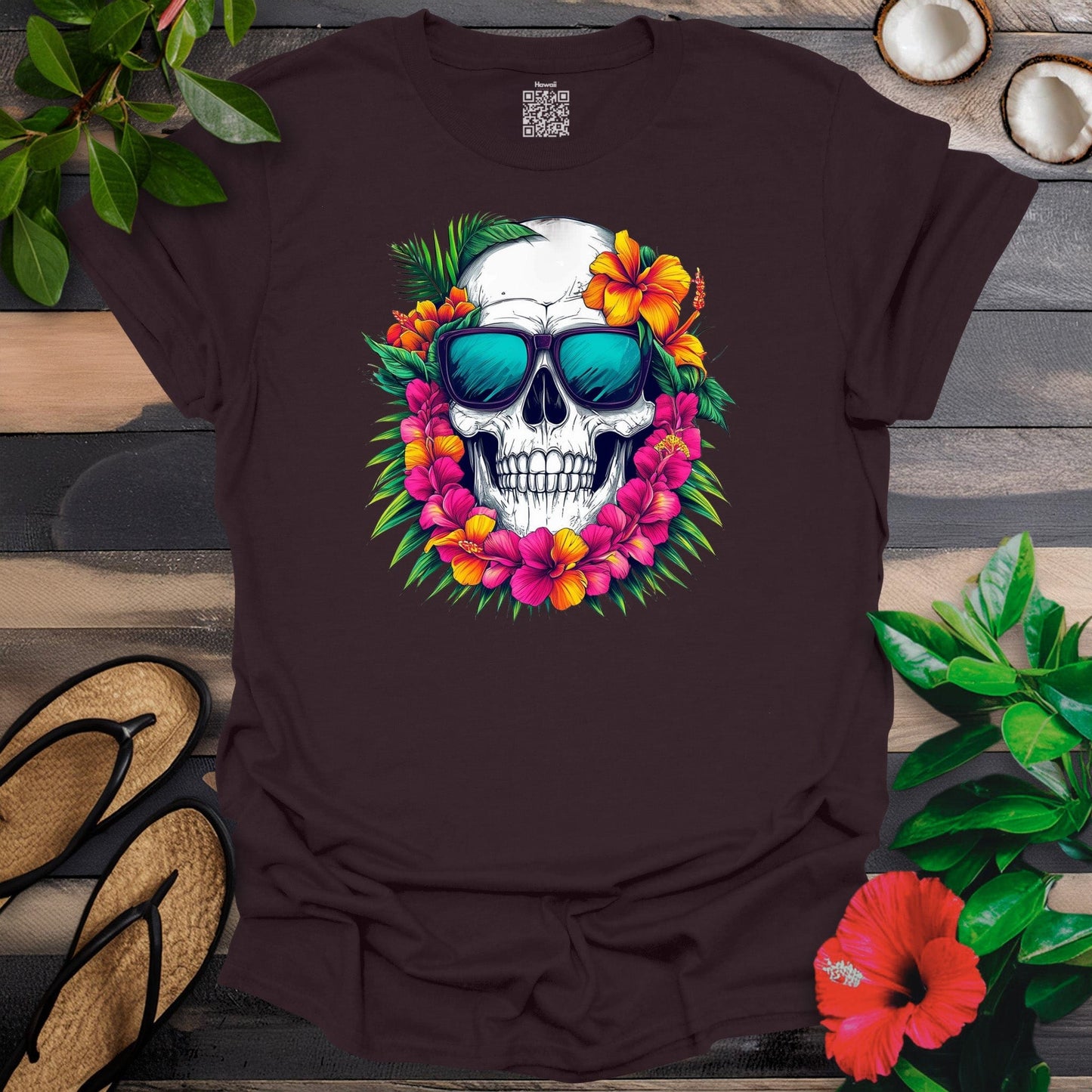 Lei Skull T-Shirt