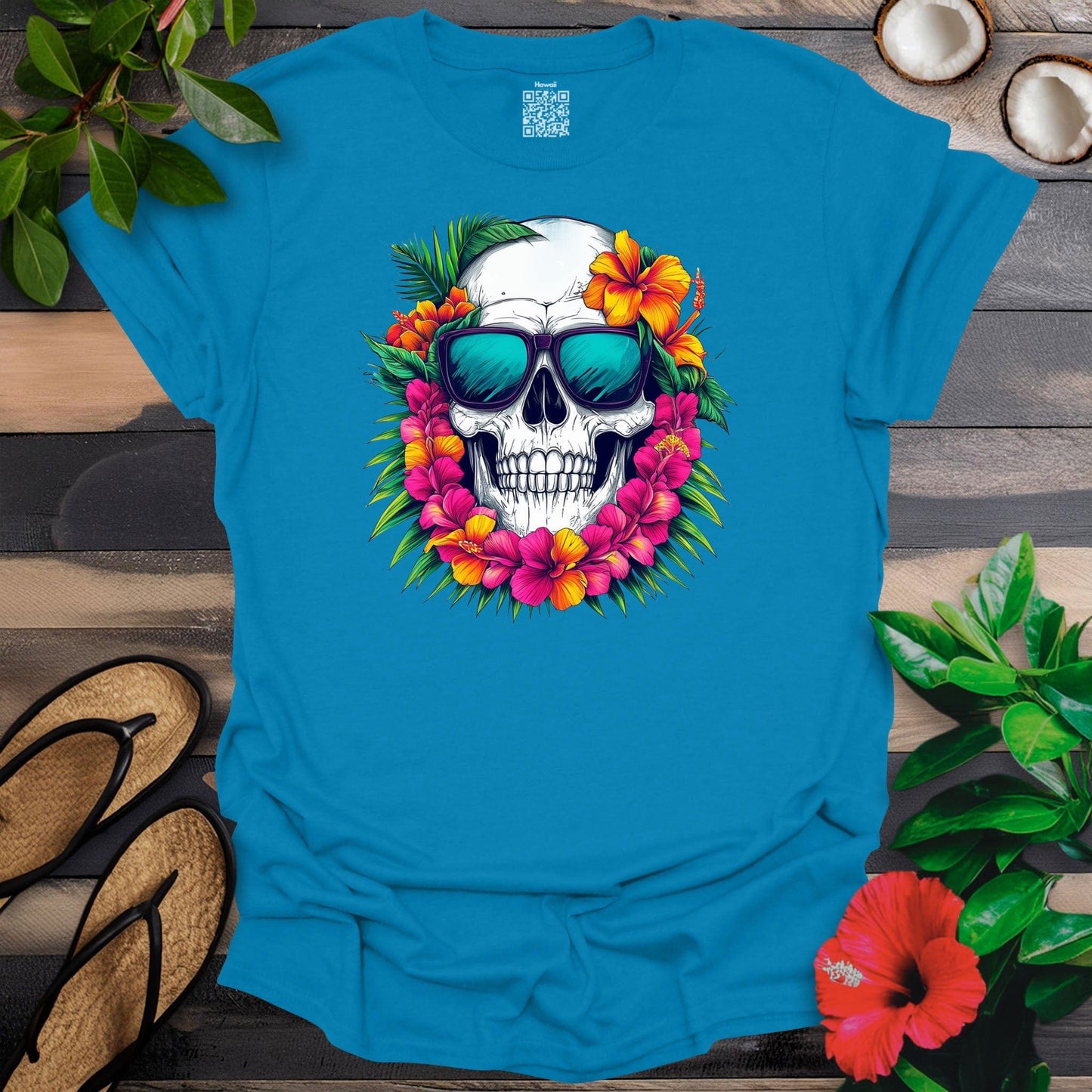 Lei Skull T-Shirt