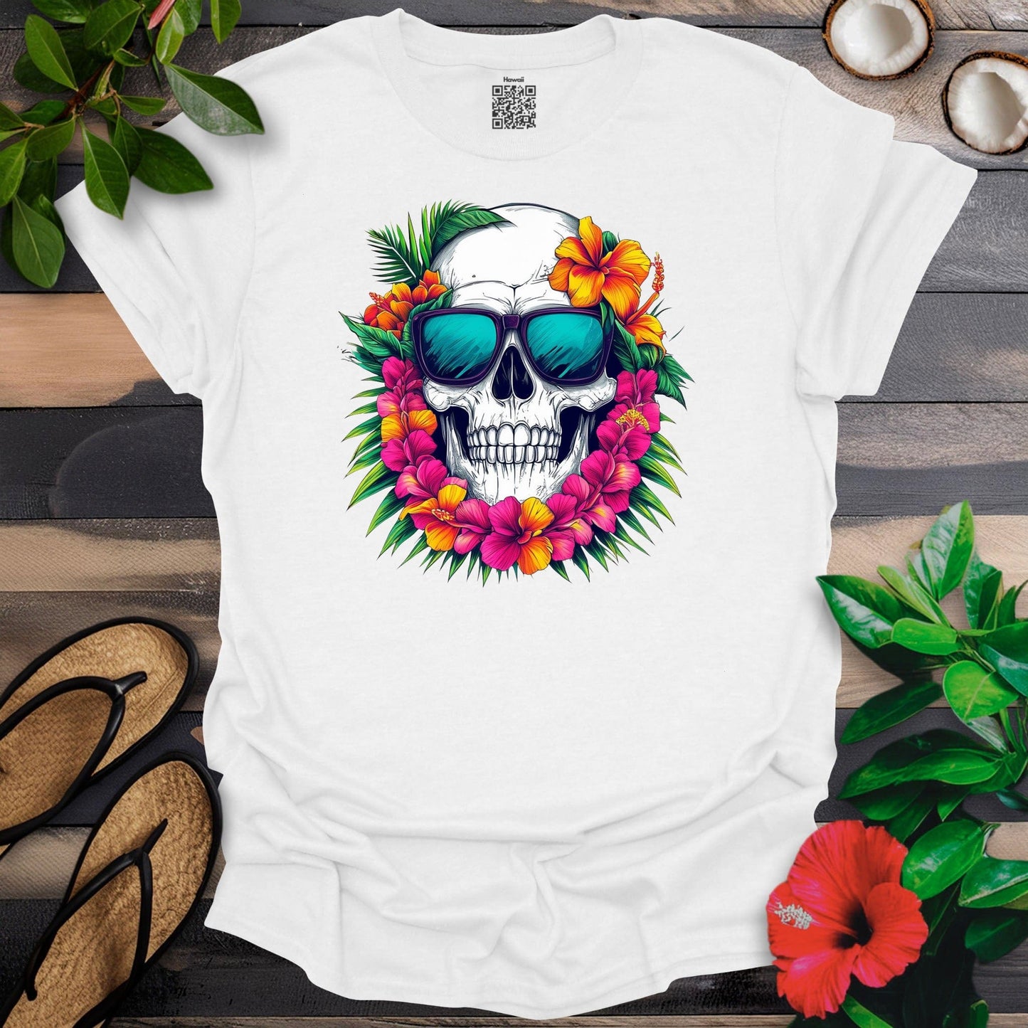 Lei Skull T-Shirt