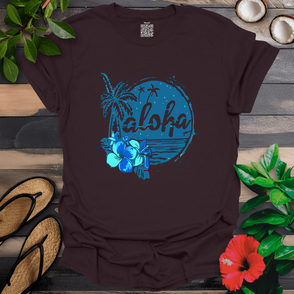 Blue Aloha T-Shirt