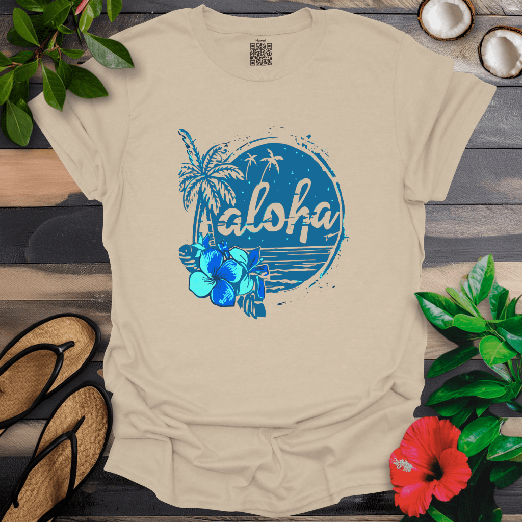 Blue Aloha T-Shirt