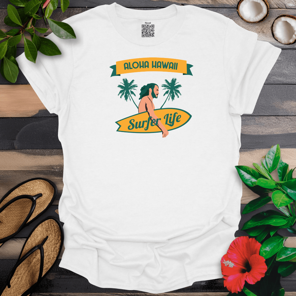 Aloha Hawaii Surfer Life T-Shirt