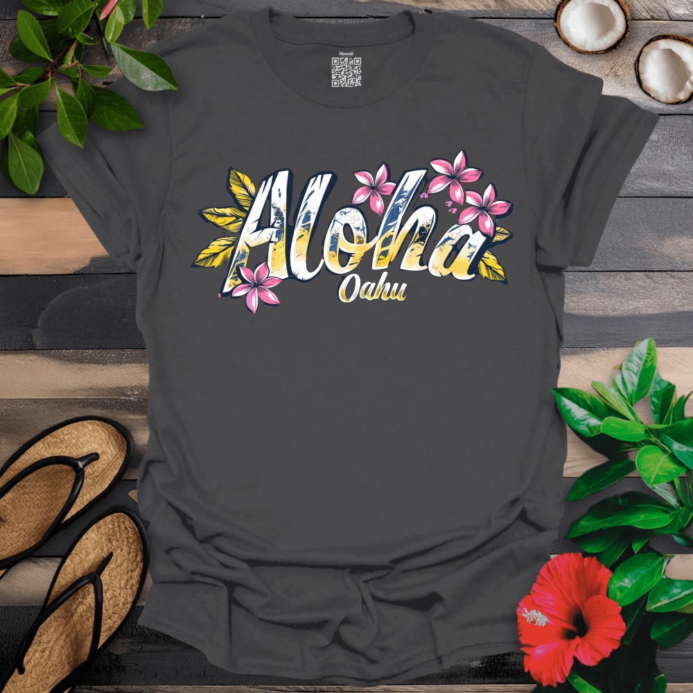 Aloha Pink Plumeria T-Shirt