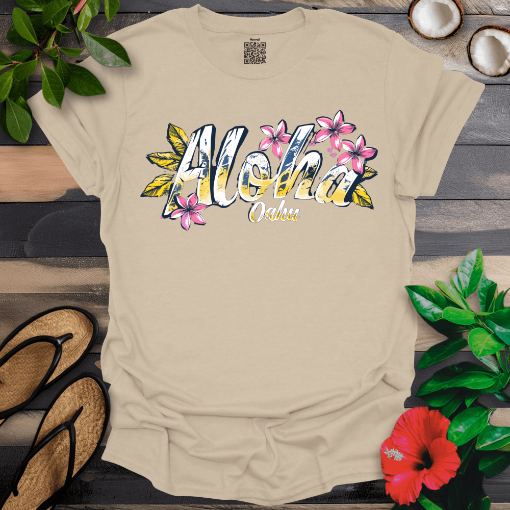 Aloha Pink Plumeria T-Shirt