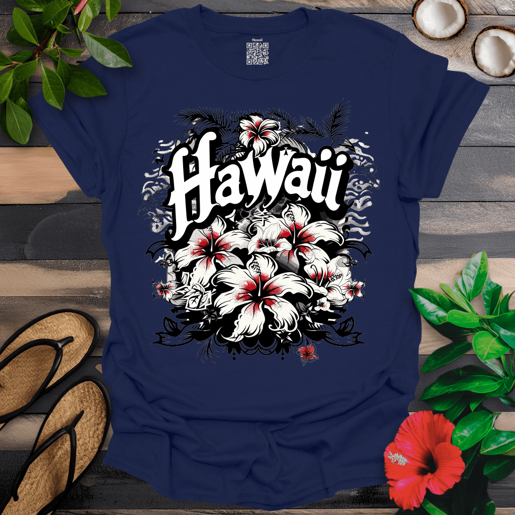 Hawaii Hibiscus Vibes T-Shirt