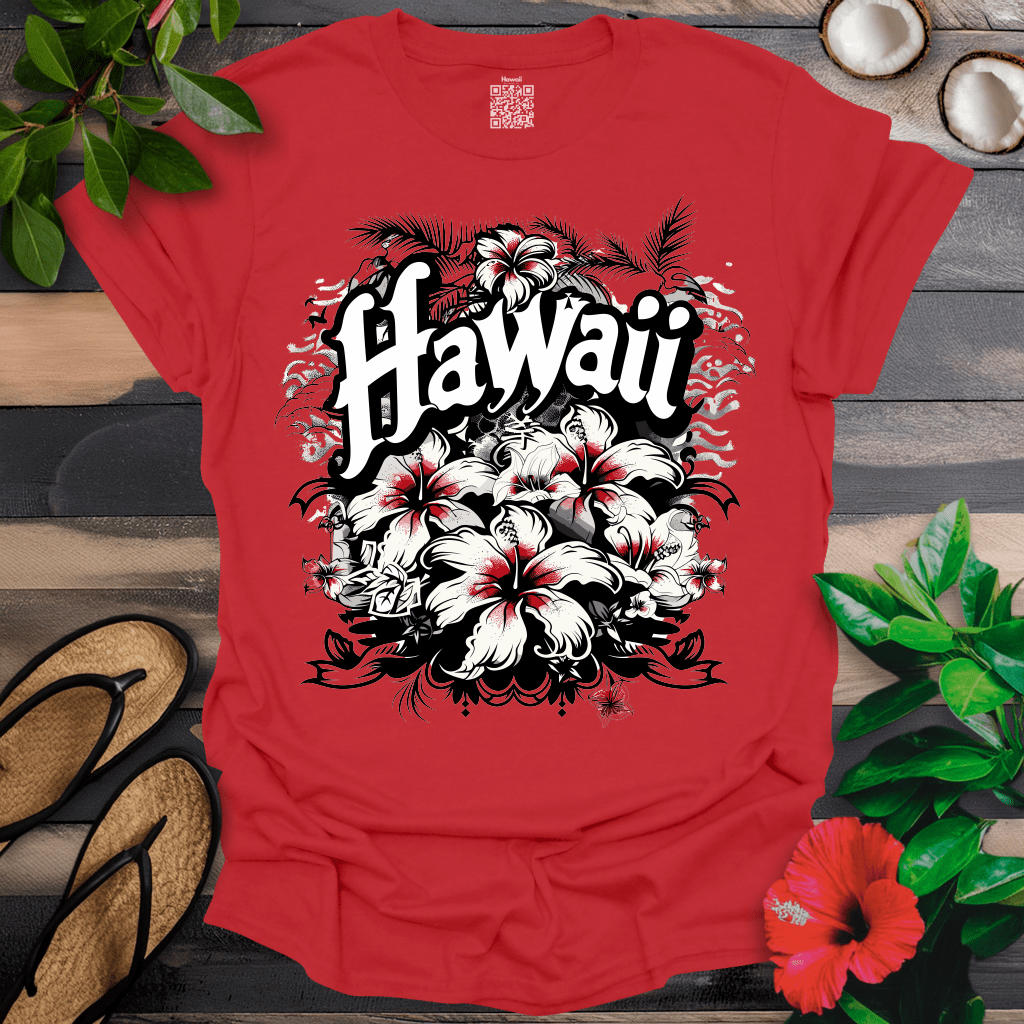 Hawaii Hibiscus Vibes T-Shirt