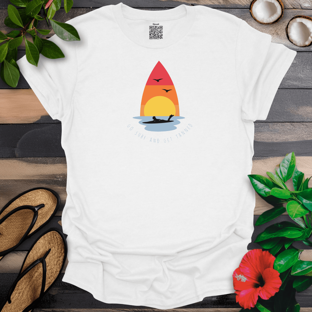 Go Surf and Get Tanned T-Shirt