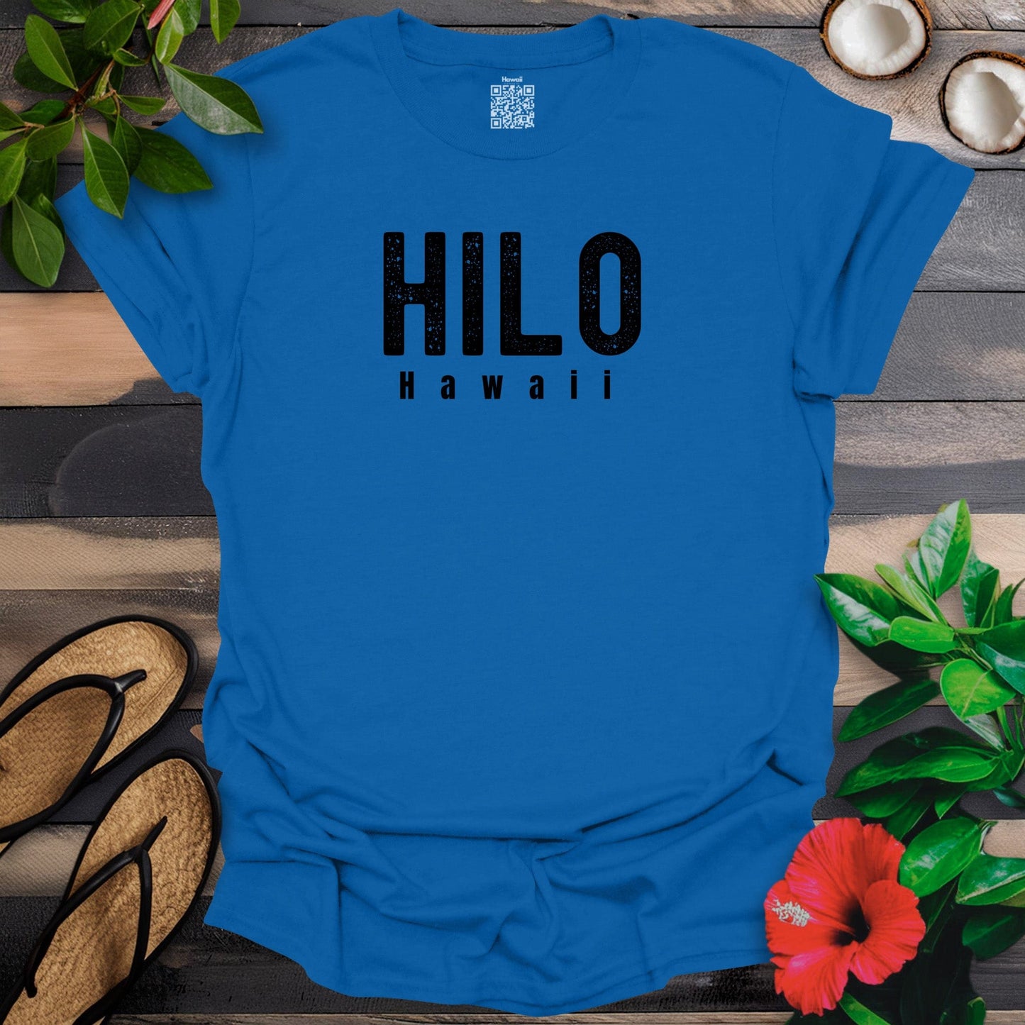 Hilo Big Black Bold T-Shirt