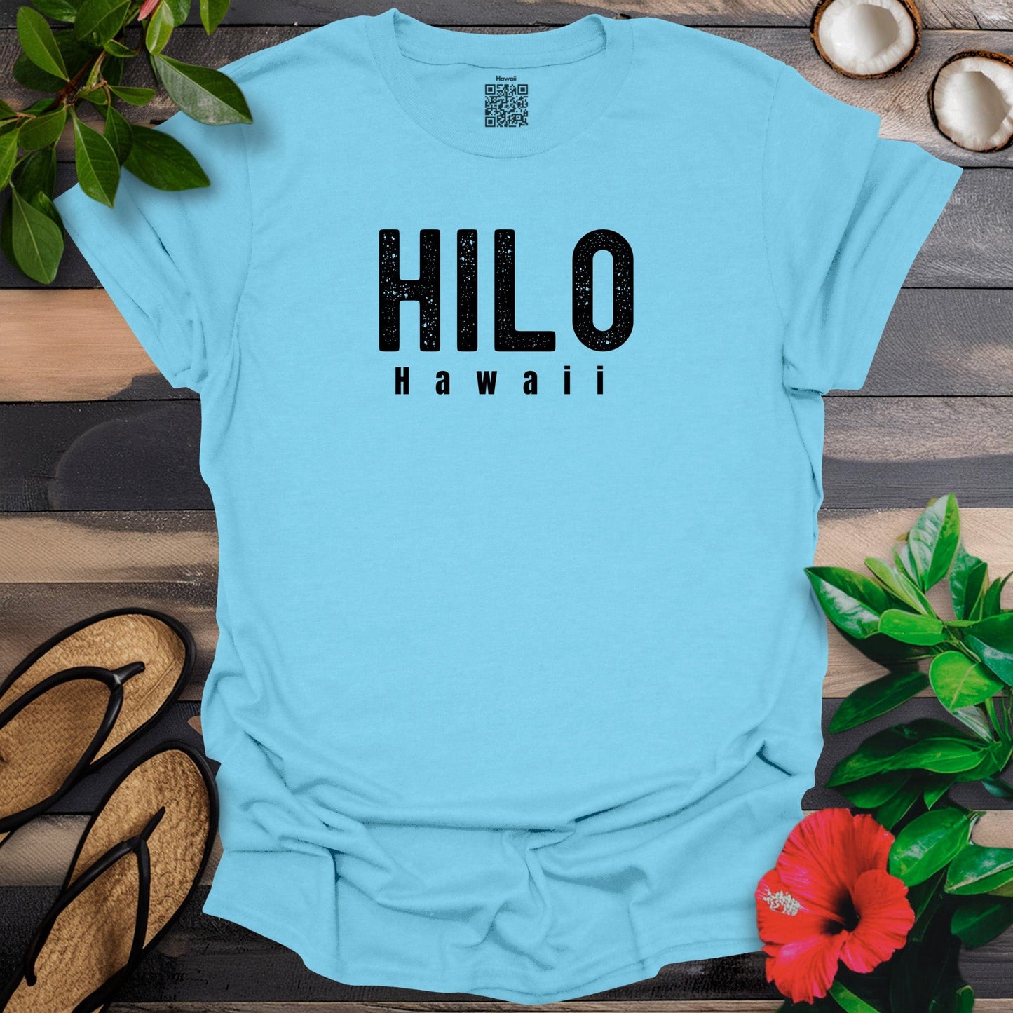 Hilo Big Black Bold T-Shirt