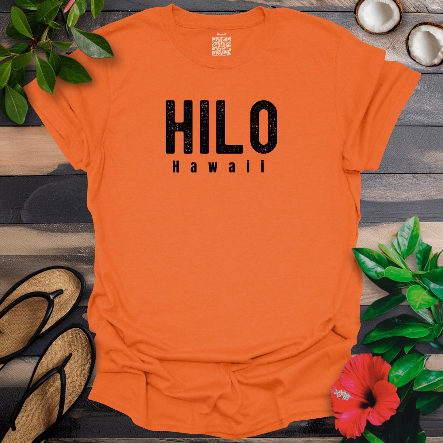 Hilo Big Black Bold T-Shirt