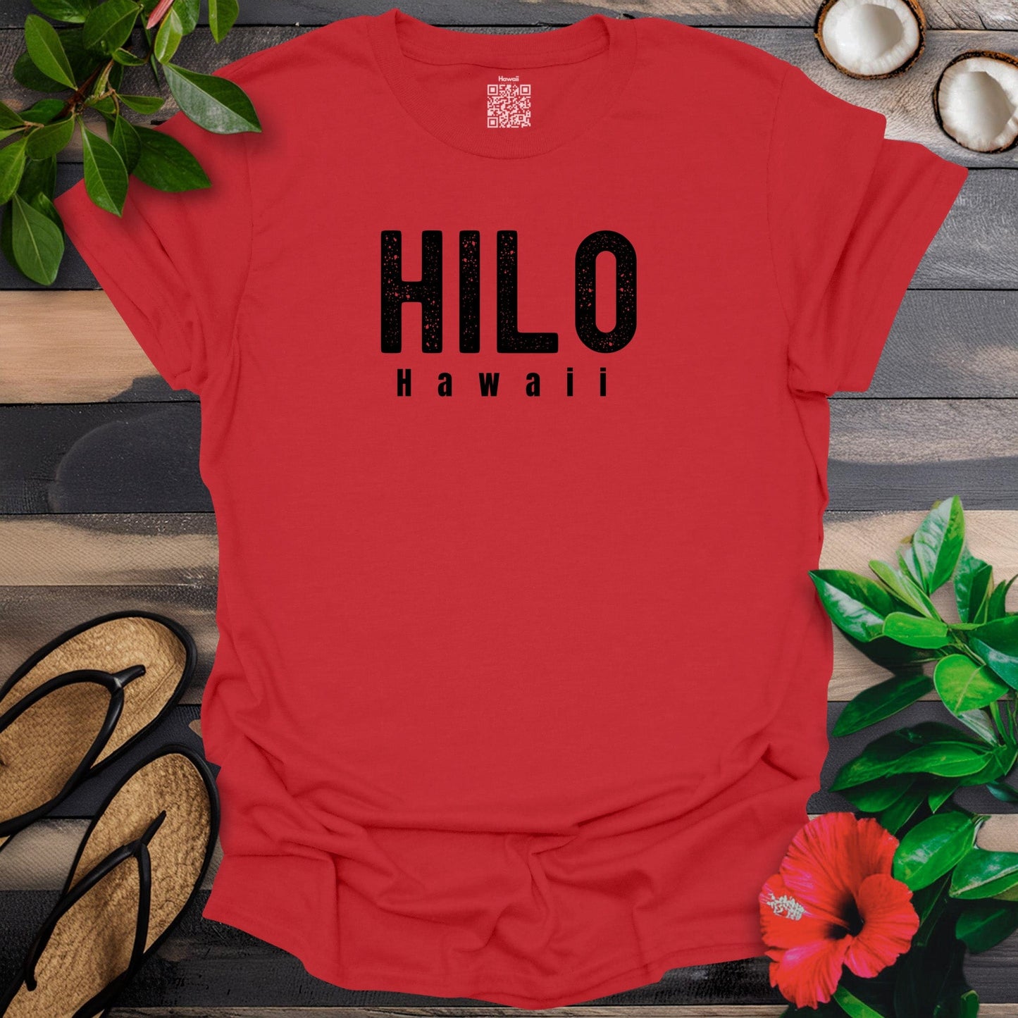 Hilo Big Black Bold T-Shirt