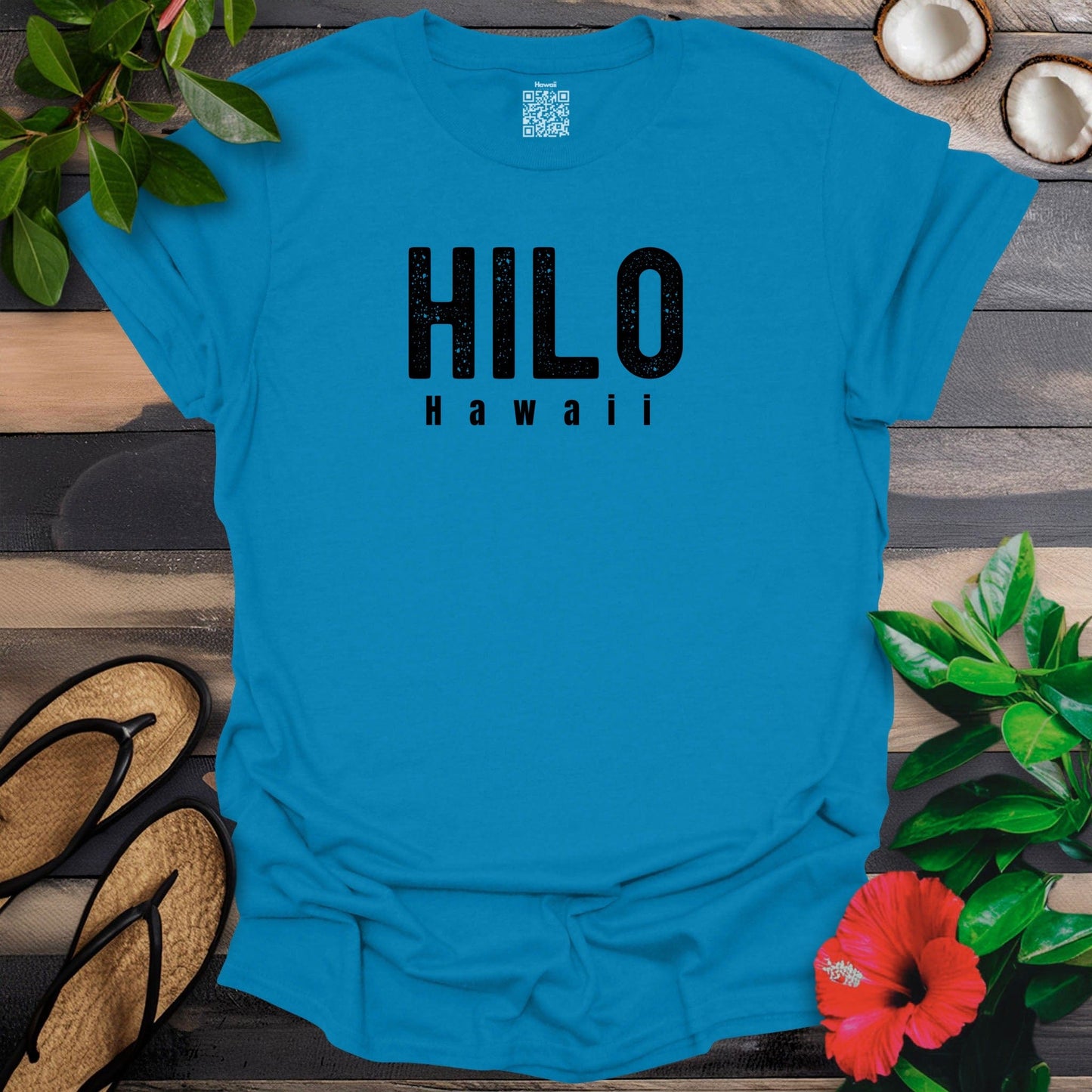 Hilo Big Black Bold T-Shirt