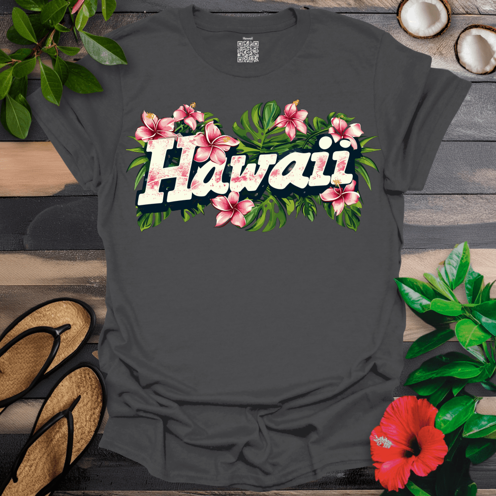 Monstera Pink Hawaii T-Shirt