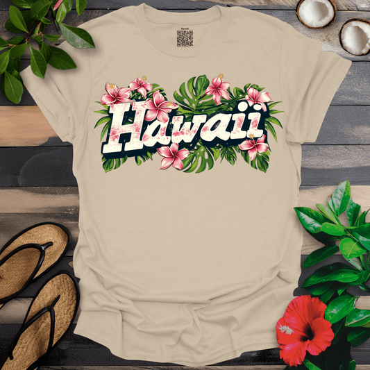 Monstera Pink Hawaii T-Shirt