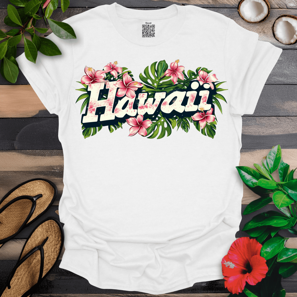 Monstera Pink Hawaii T-Shirt