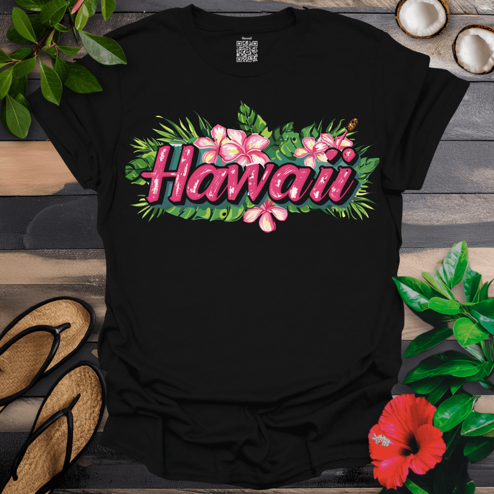 Pink Plumeria Spread T-Shirt