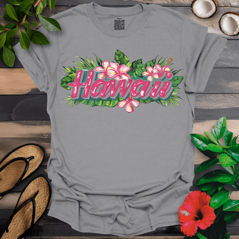 Pink Plumeria Spread T-Shirt