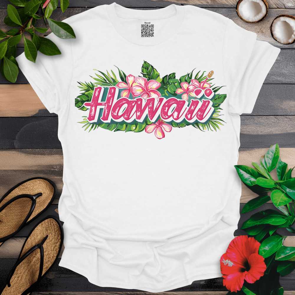 Pink Plumeria Spread T-Shirt