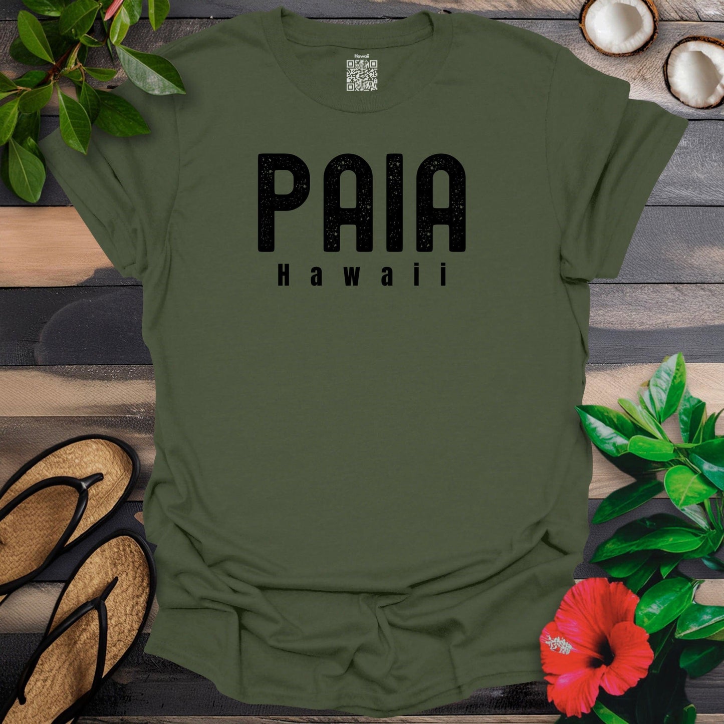 Paia Bold Black T-Shirt