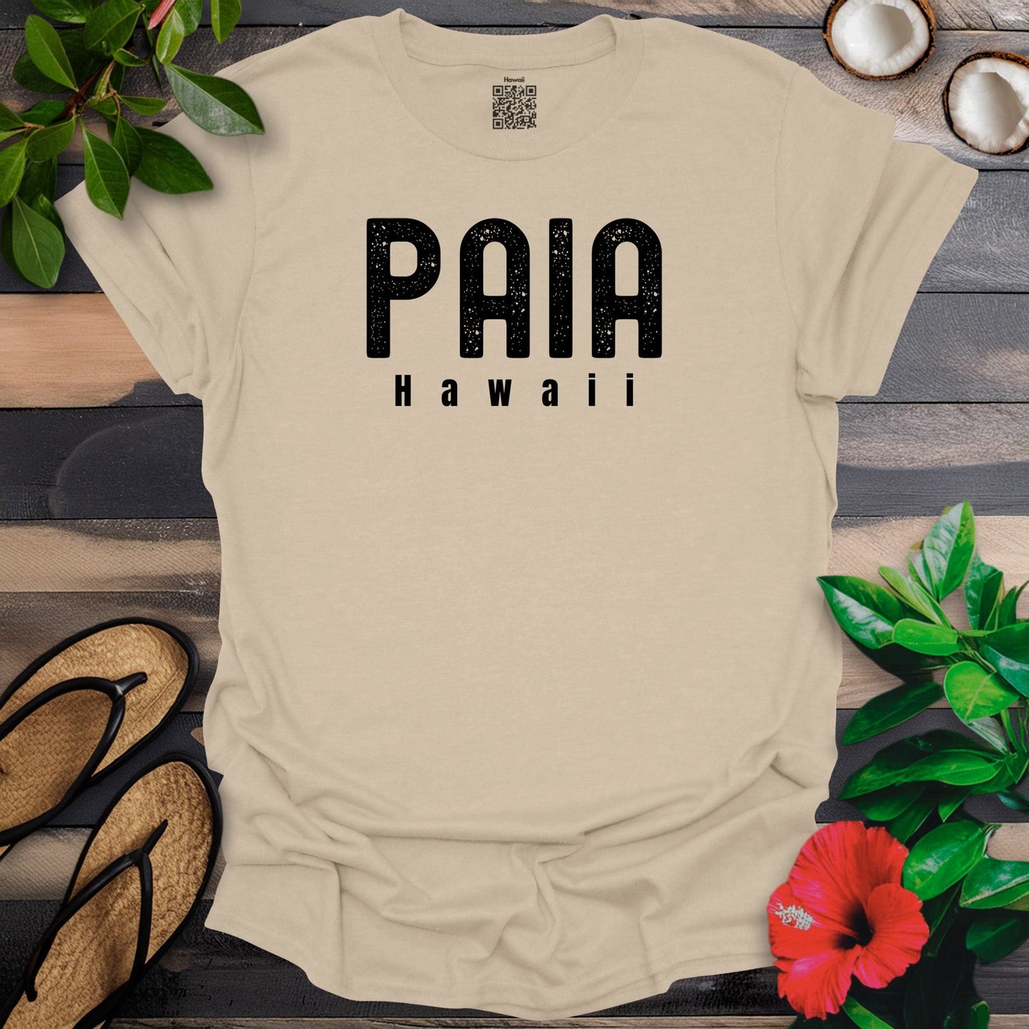 Paia Bold Black T-Shirt