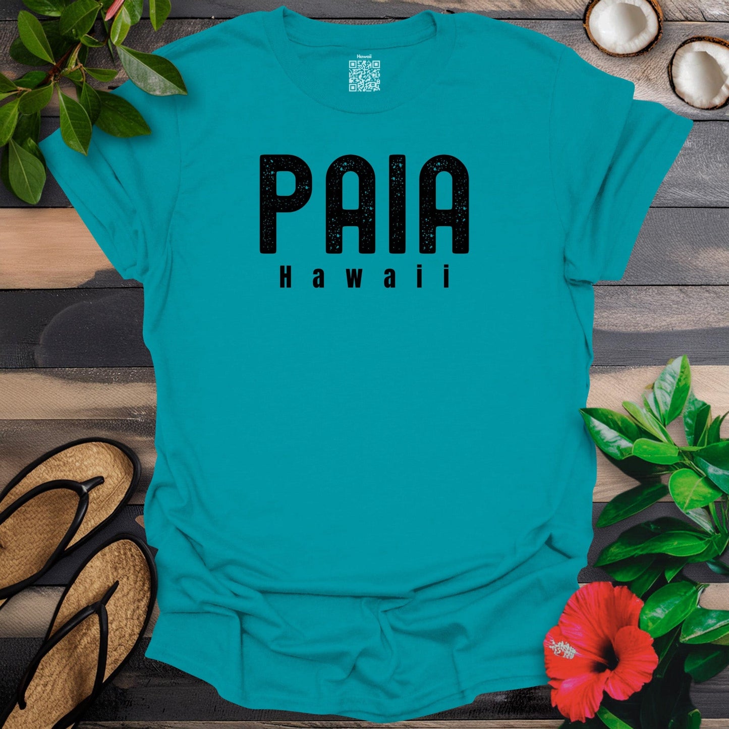 Paia Bold Black T-Shirt