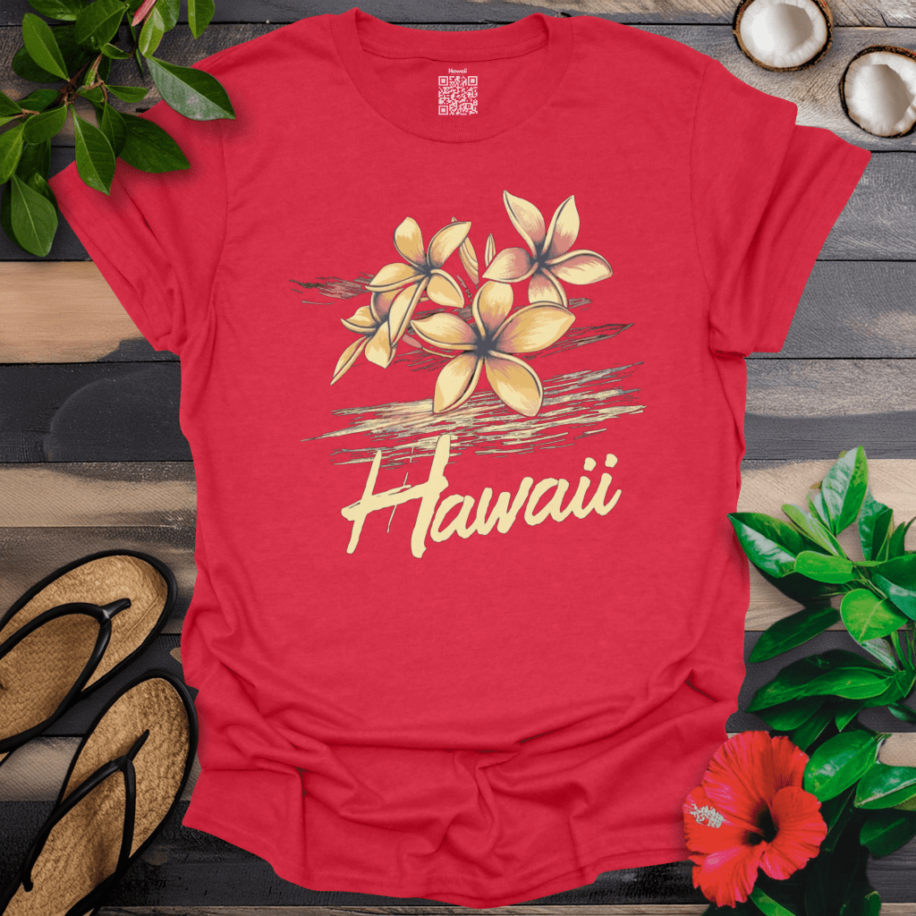 Hawaii Plumeria T-Shirt