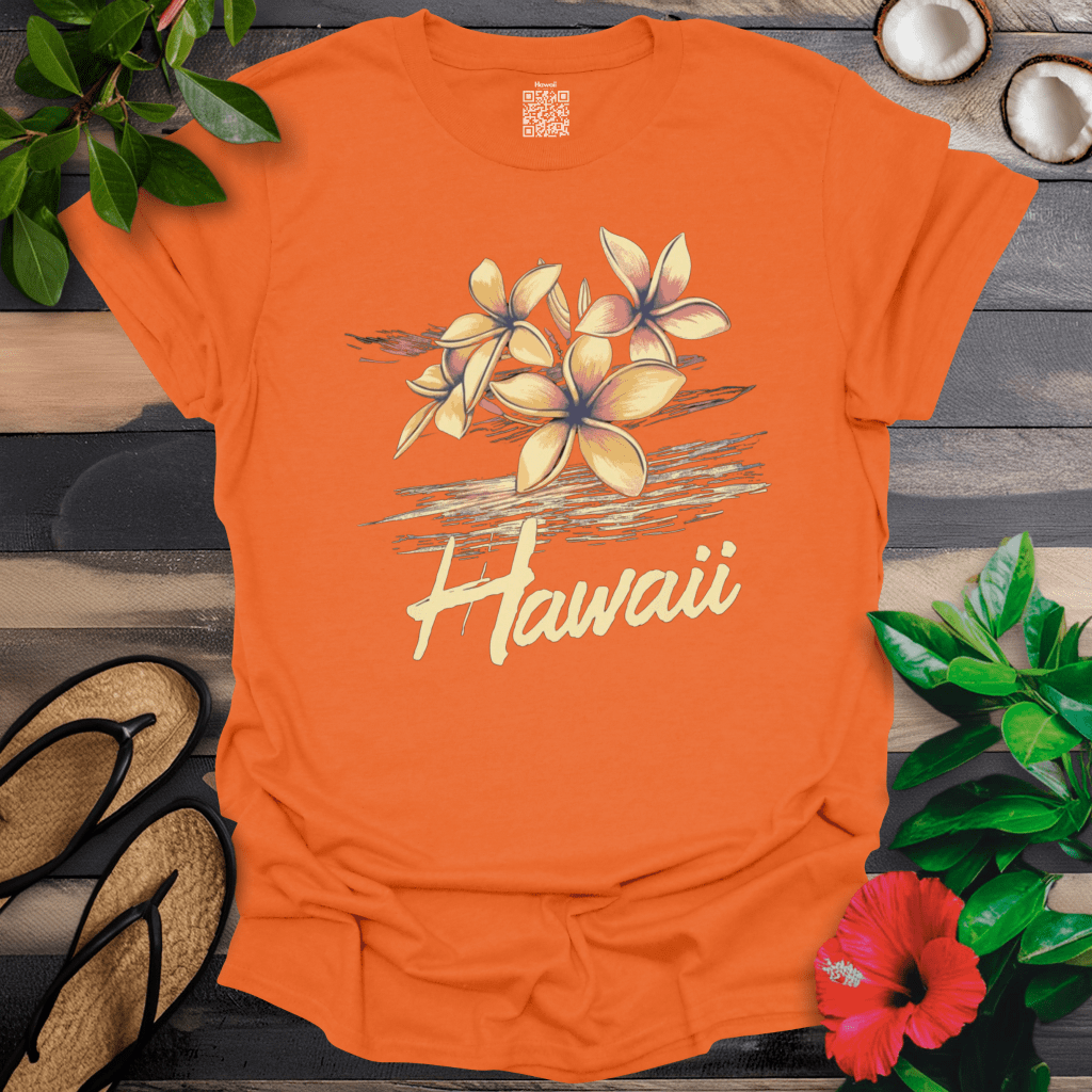 Hawaii Plumeria T-Shirt