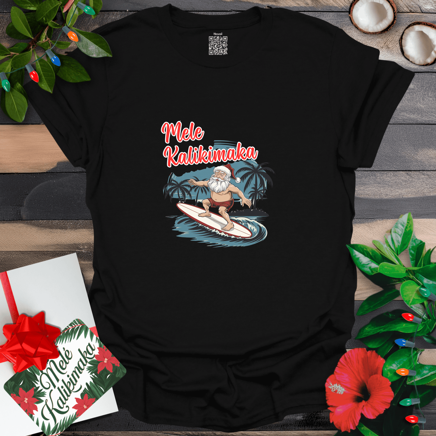 Surfing Santa T-Shirt