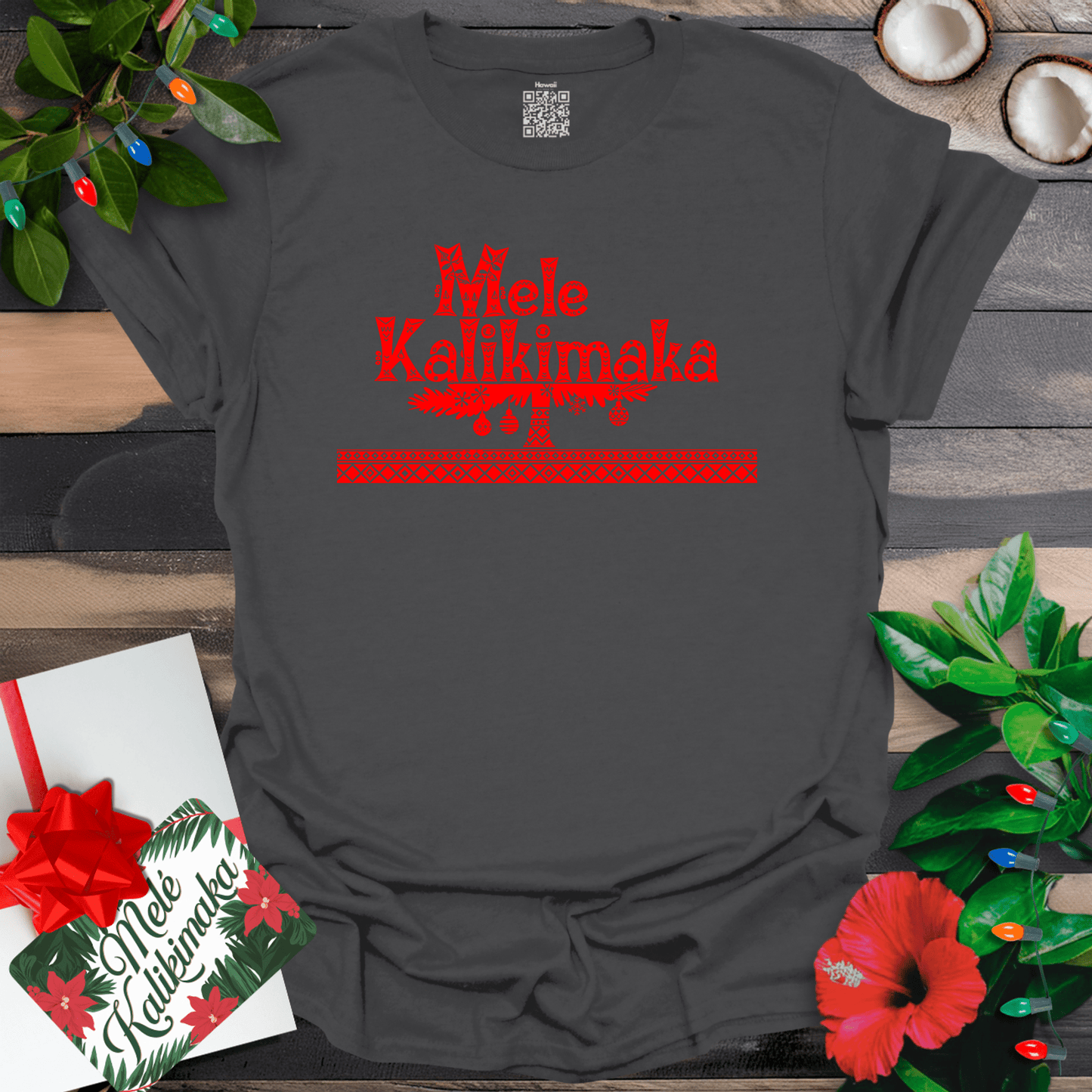 Red Mele Kalikimaka Classic T-Shirt