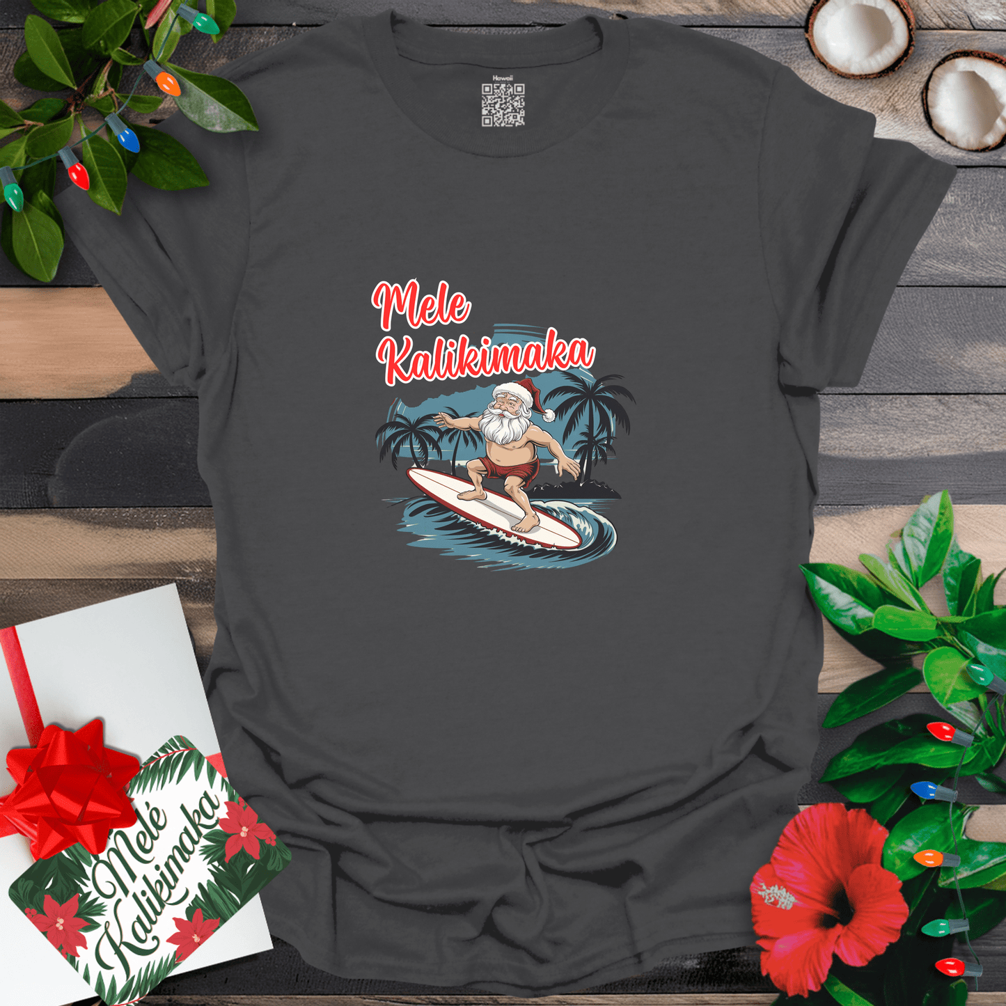 Surfing Santa T-Shirt