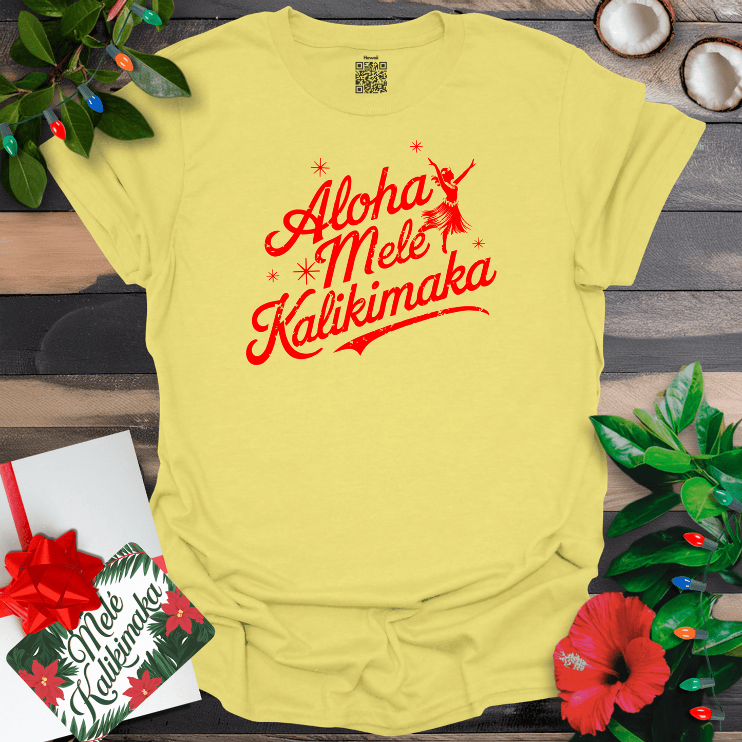 Red Mele Kalikimaka T-Shirt