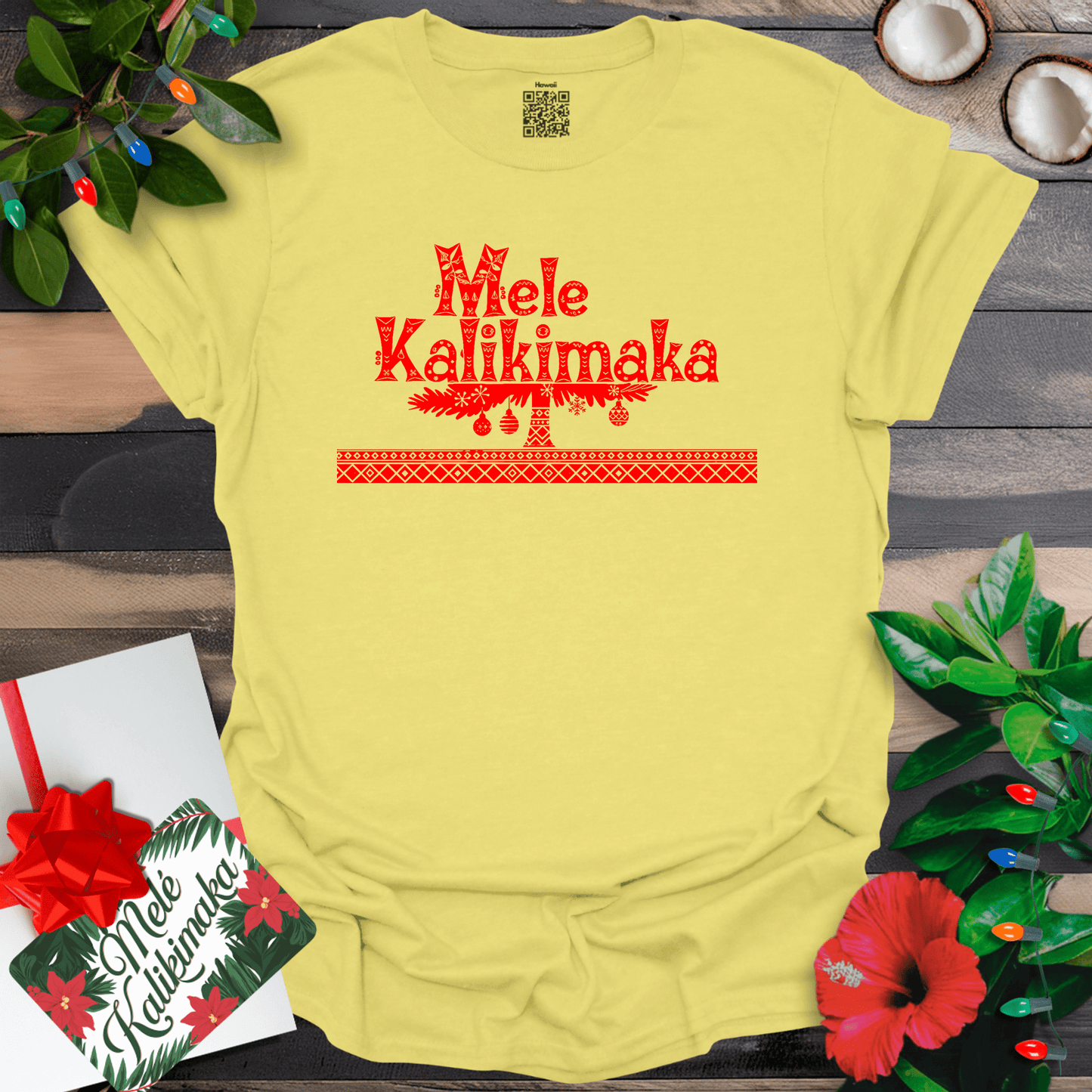 Red Mele Kalikimaka Classic T-Shirt