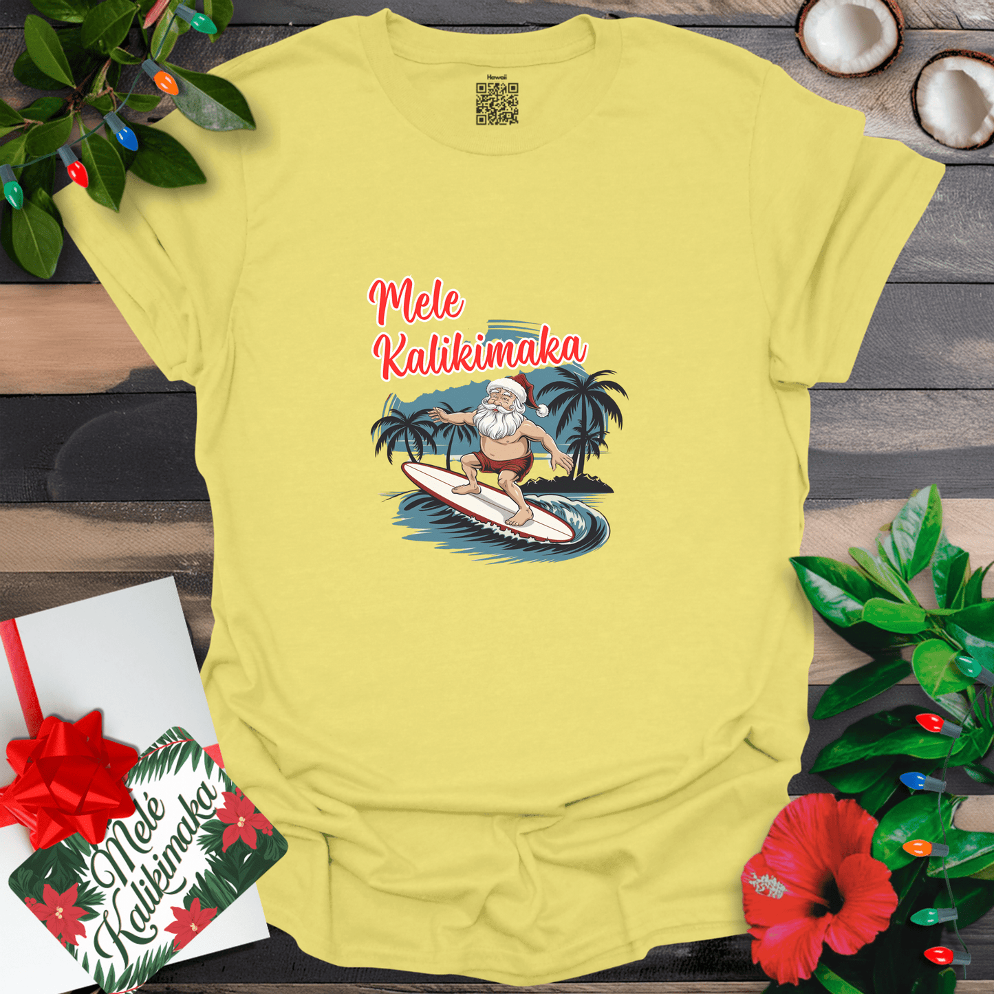 Surfing Santa T-Shirt