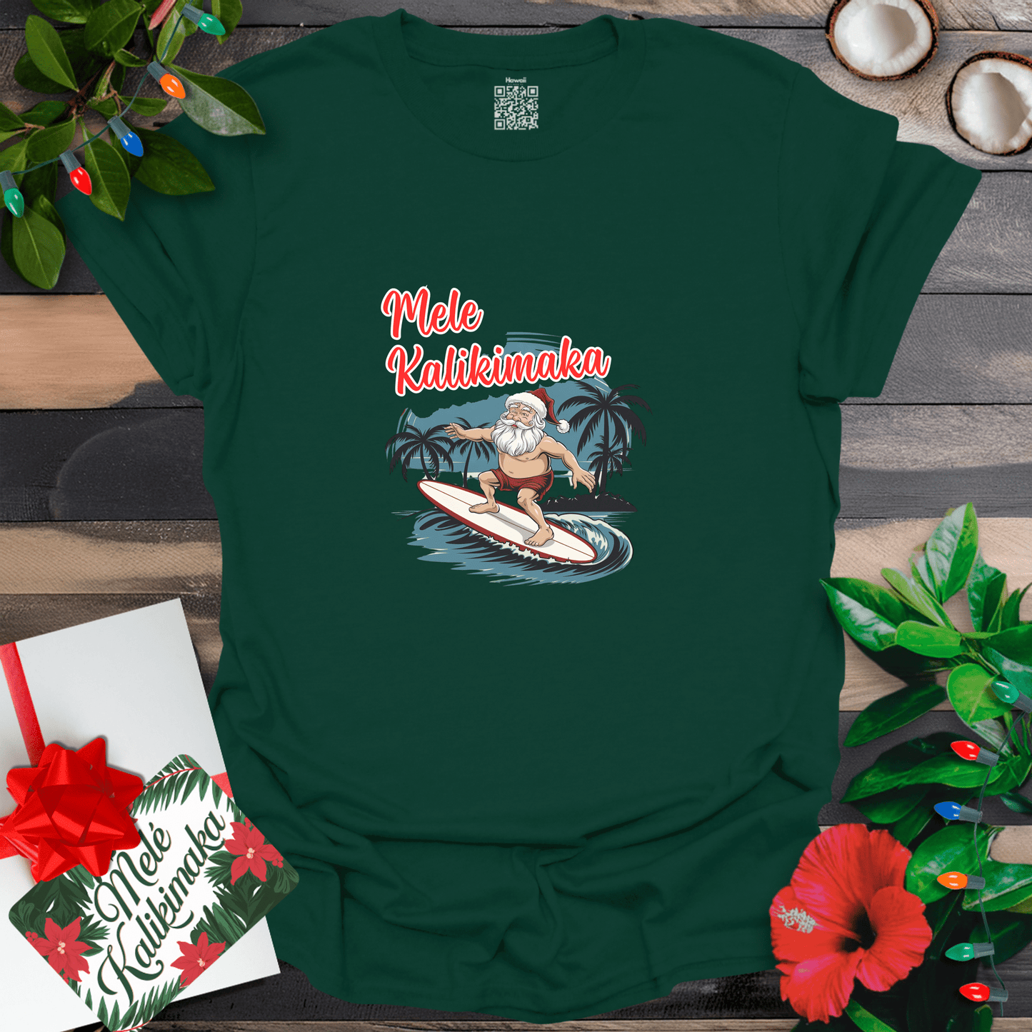 Surfing Santa T-Shirt