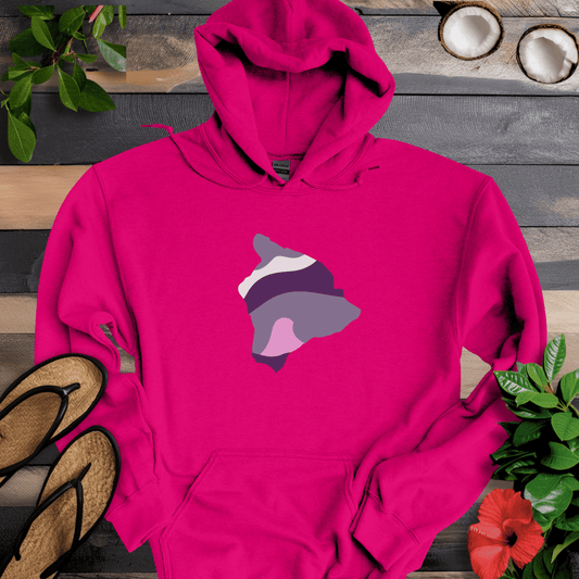 Big Island Pink Camo Hoodie