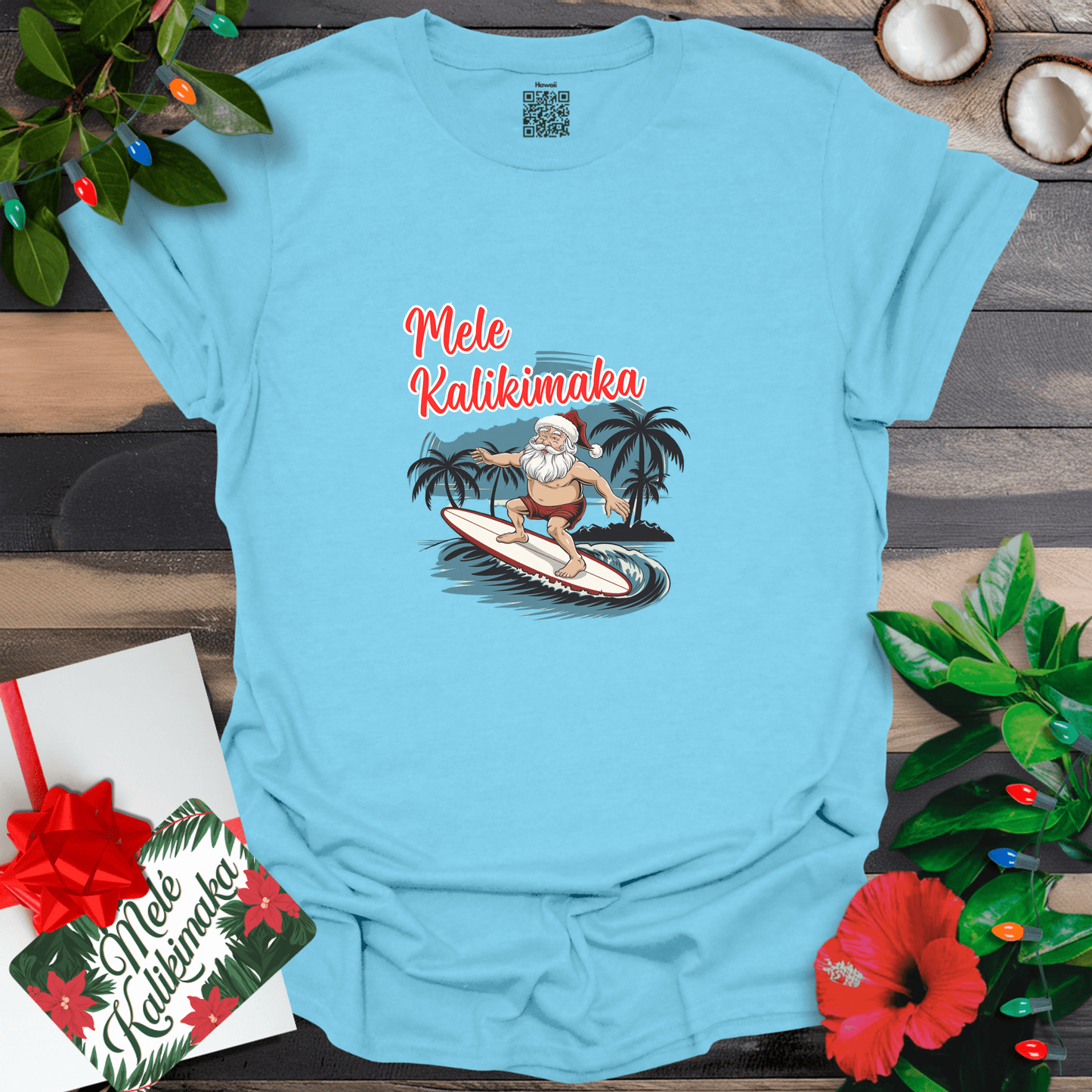 Surfing Santa T-Shirt