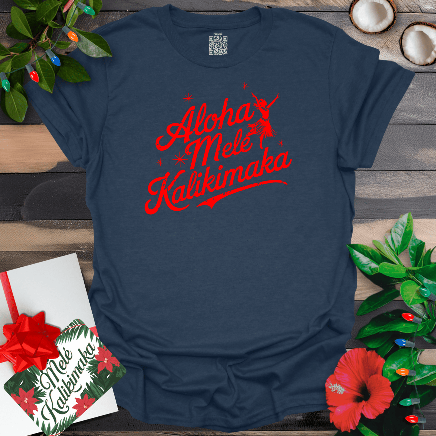 Red Mele Kalikimaka T-Shirt