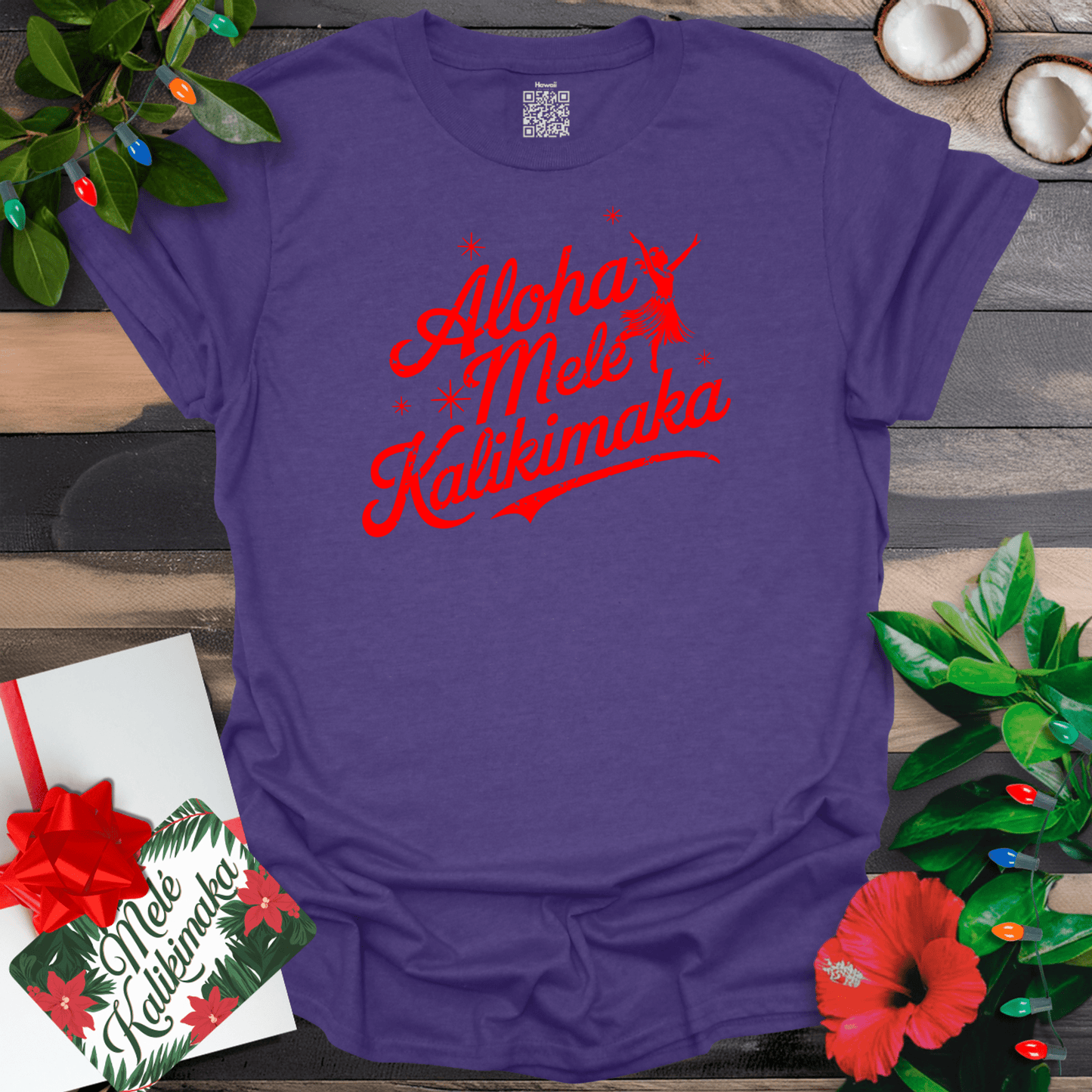 Red Mele Kalikimaka T-Shirt