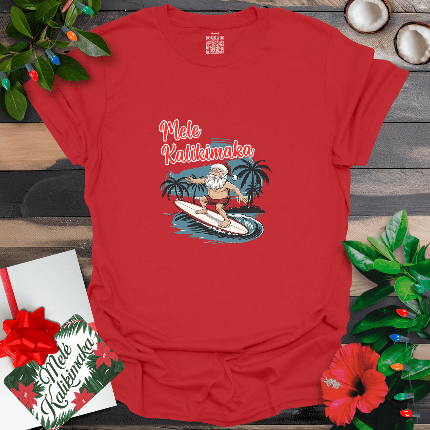 Surfing Santa T-Shirt