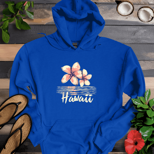 Plumeria Reflection Hoodie