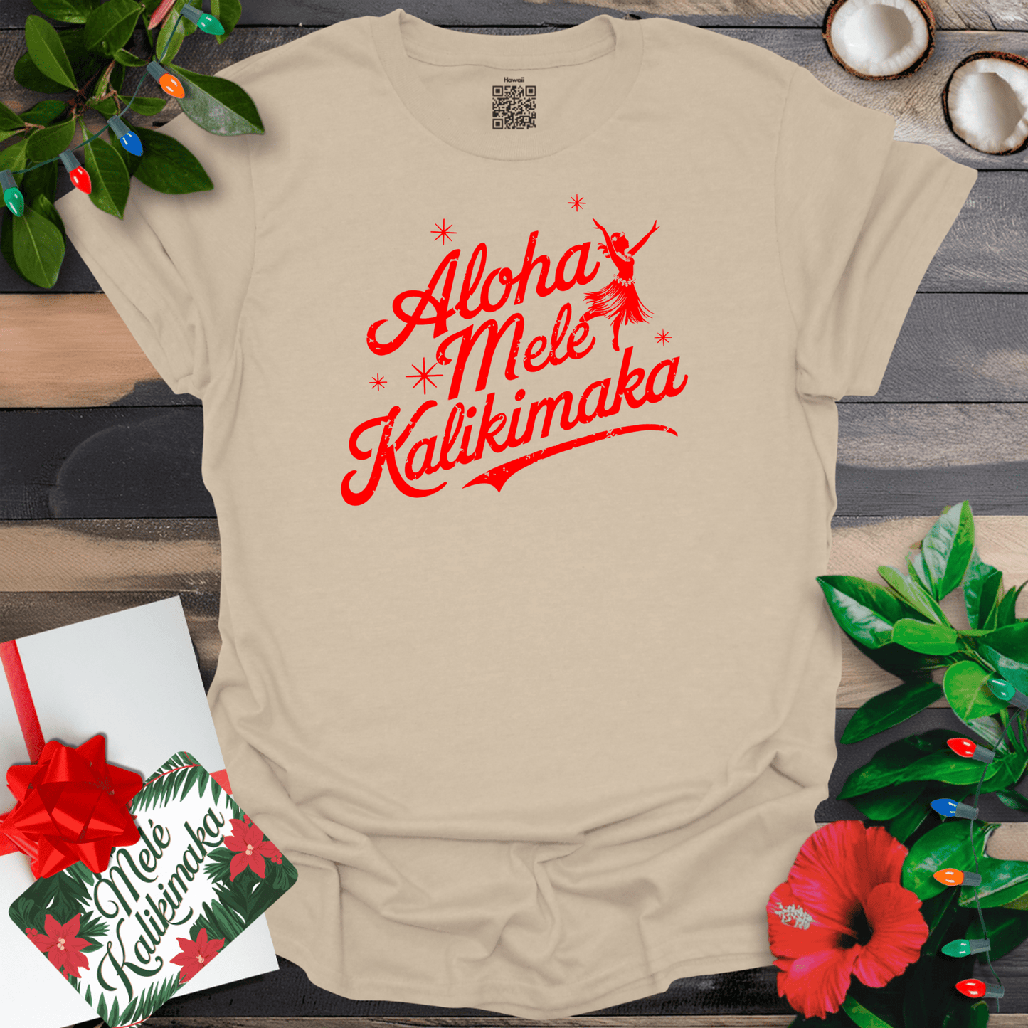 Red Mele Kalikimaka T-Shirt