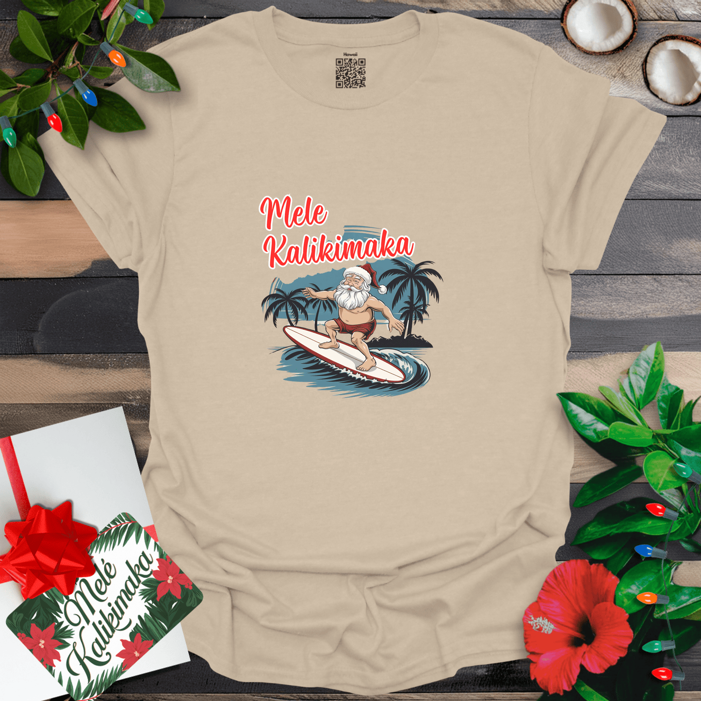 Surfing Santa T-Shirt