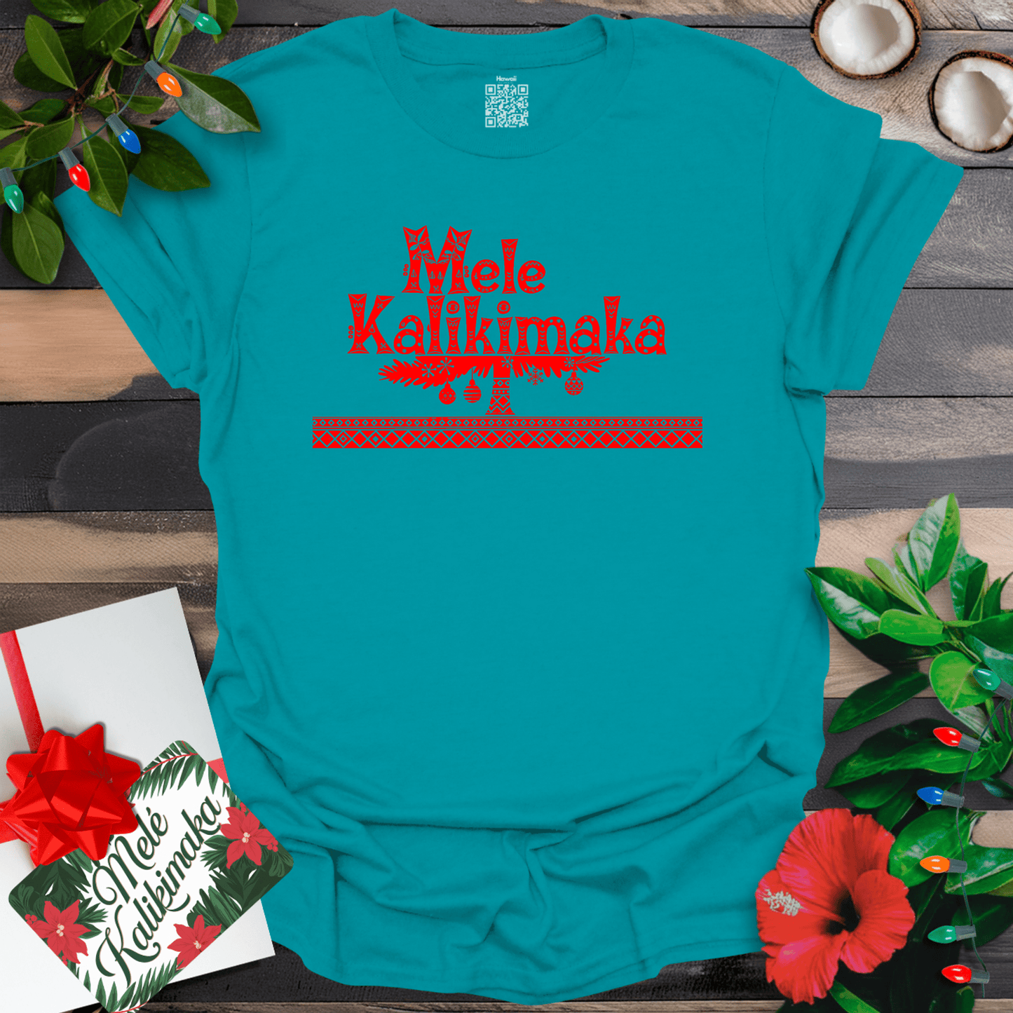 Red Mele Kalikimaka Classic T-Shirt