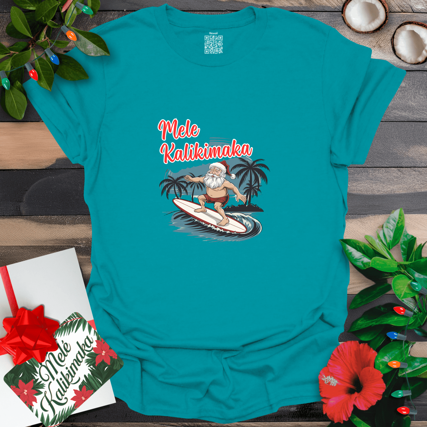 Surfing Santa T-Shirt