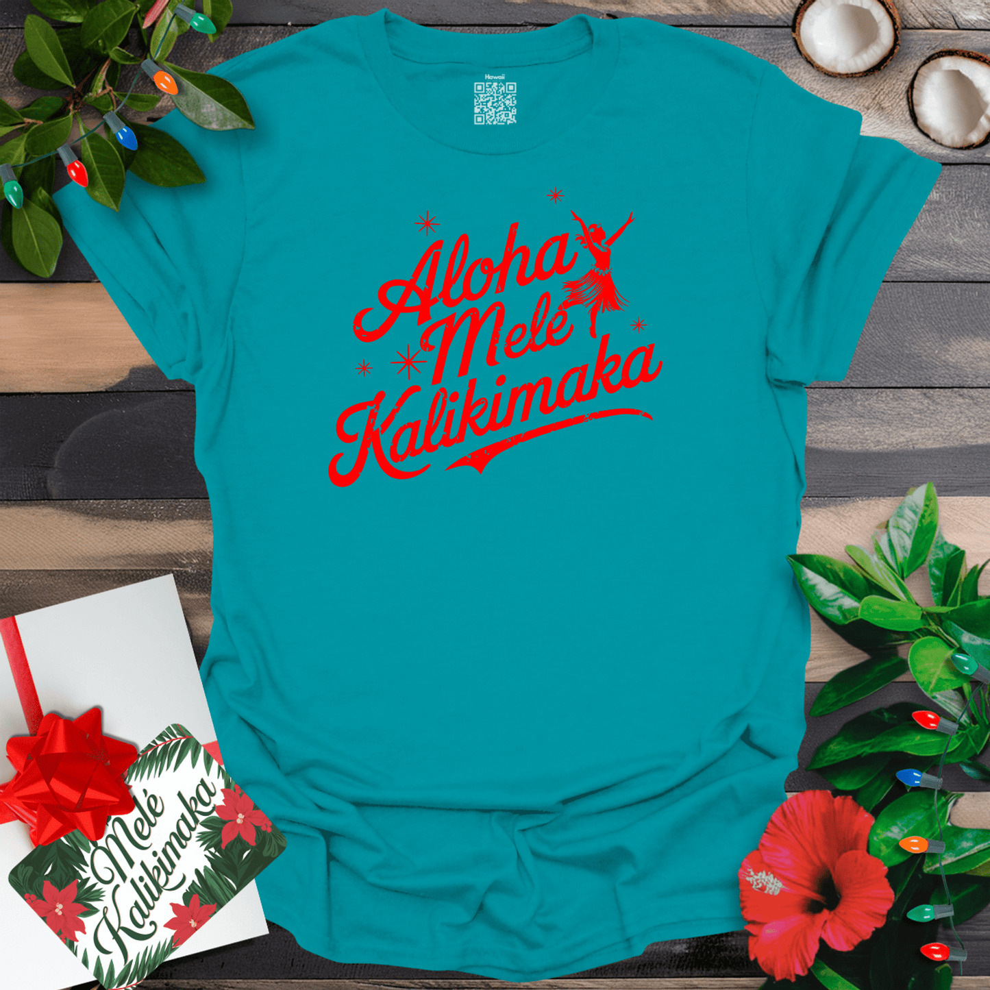 Red Mele Kalikimaka T-Shirt