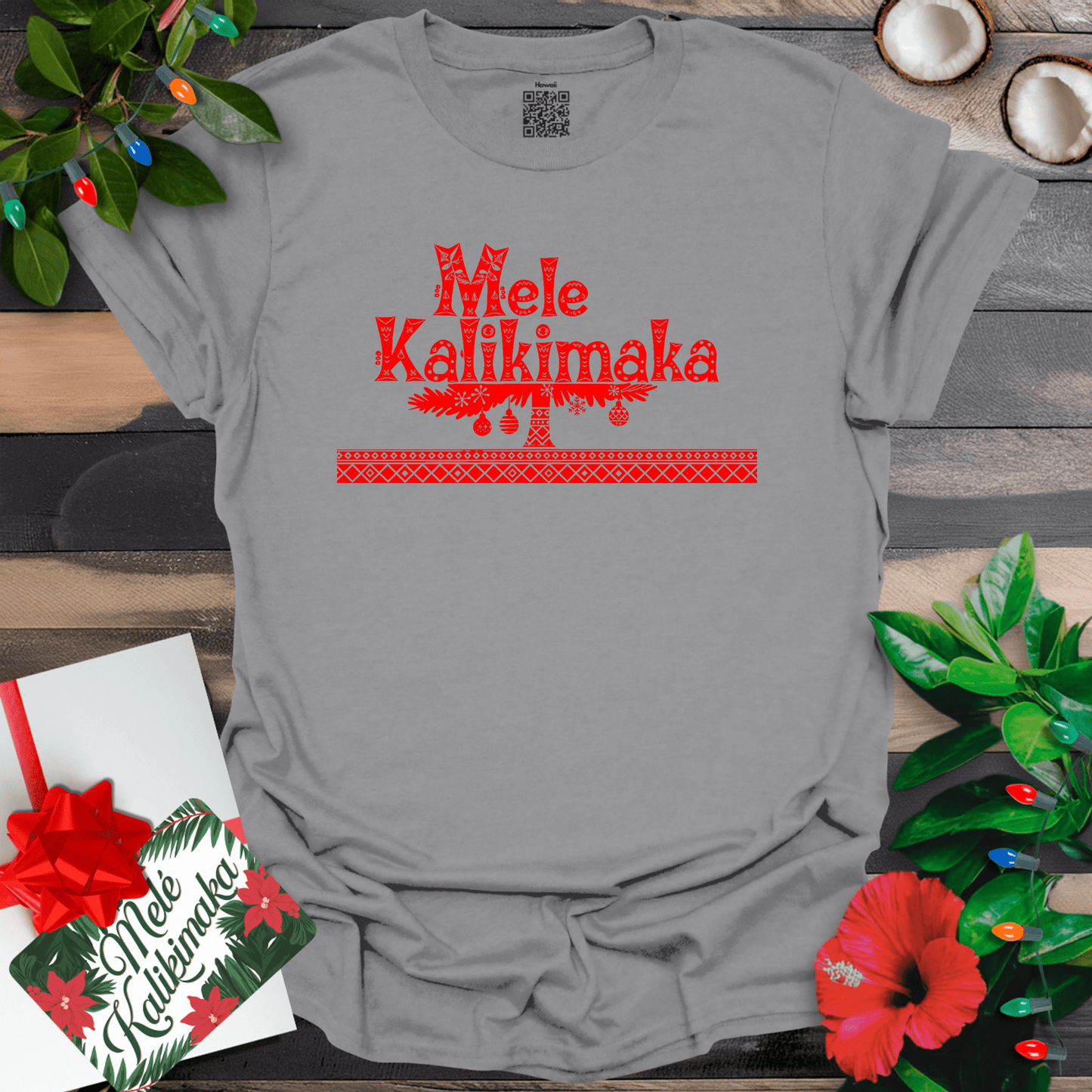 Red Mele Kalikimaka Classic T-Shirt